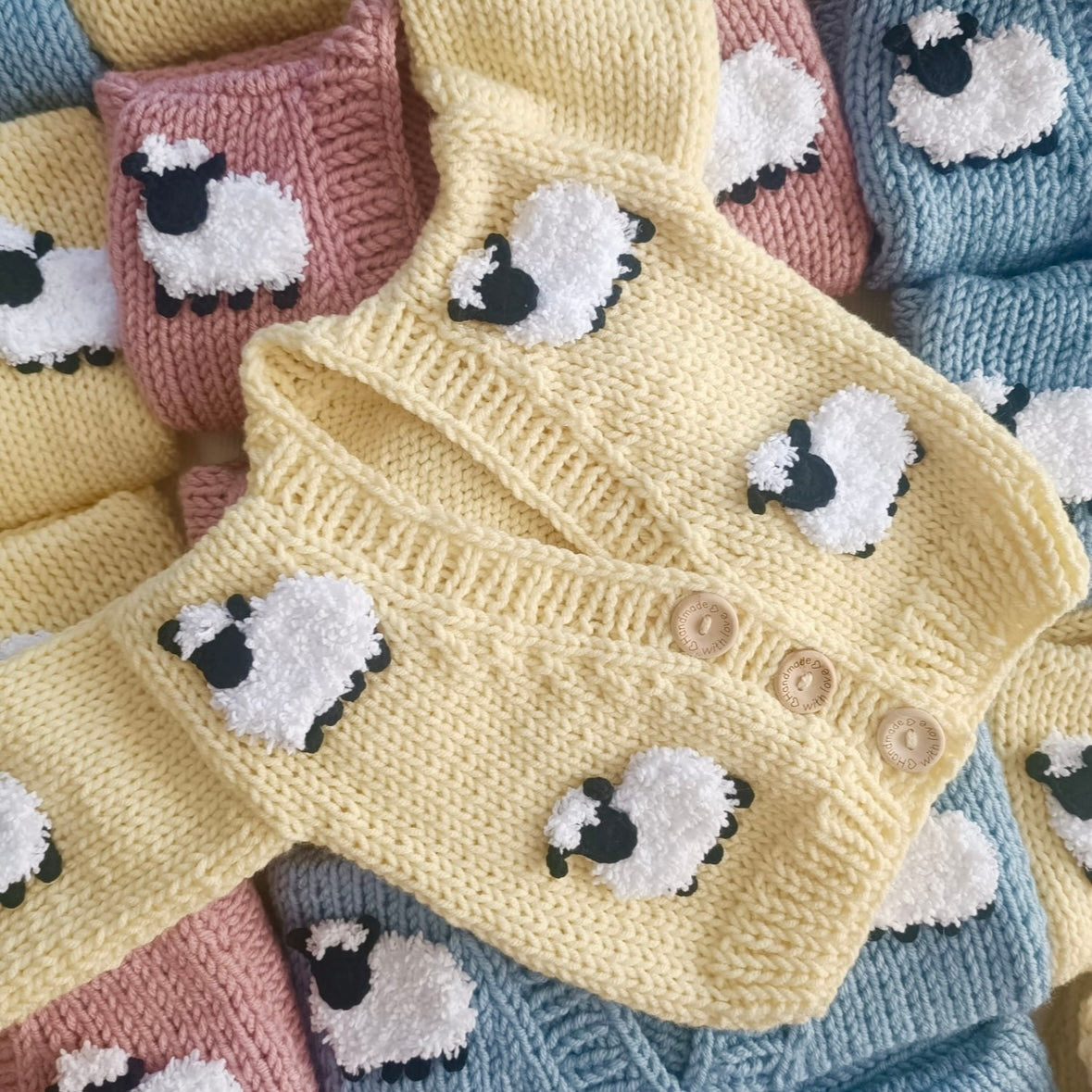 Sheep cardigans