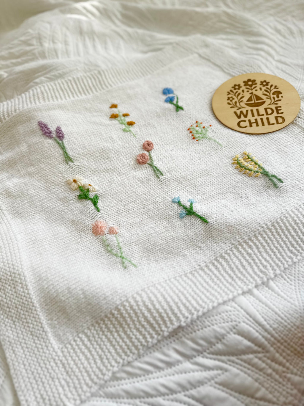 Flower study blanket