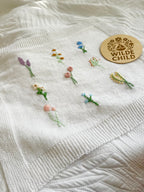 Flower study blanket