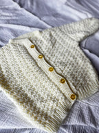 12-24m Lemon hand knit