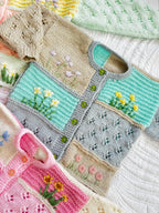 Heirloom patchwork floral cardigan