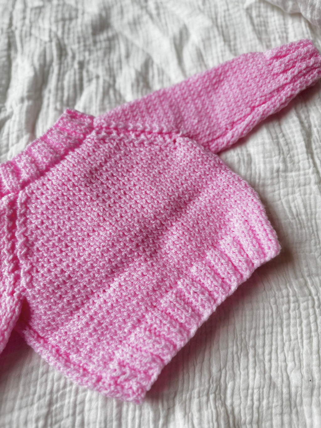 0-3 pink cardi
