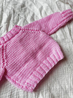 0-3 pink cardi