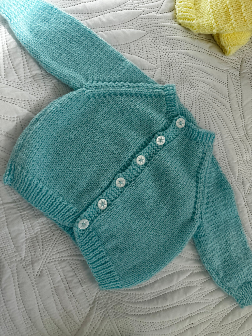 6-9 blue cardi