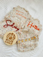 Personalised name gilets