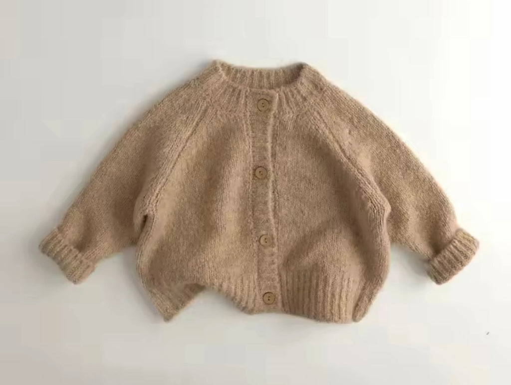 Chunky Wildflower Name Cardigan