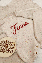 Personalised fleck rompers