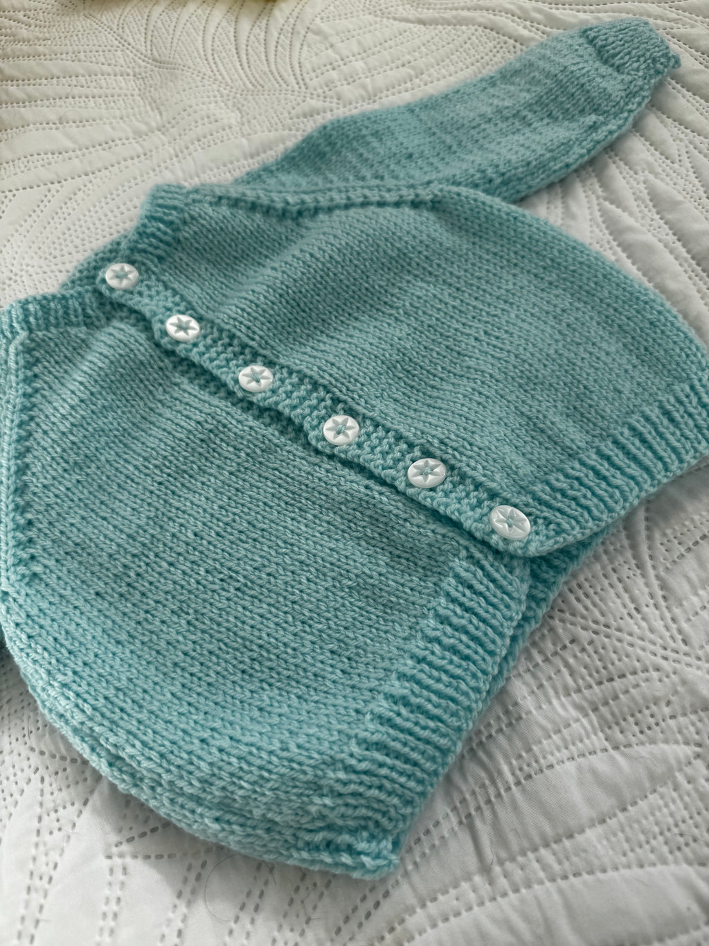 6-9 blue cardi