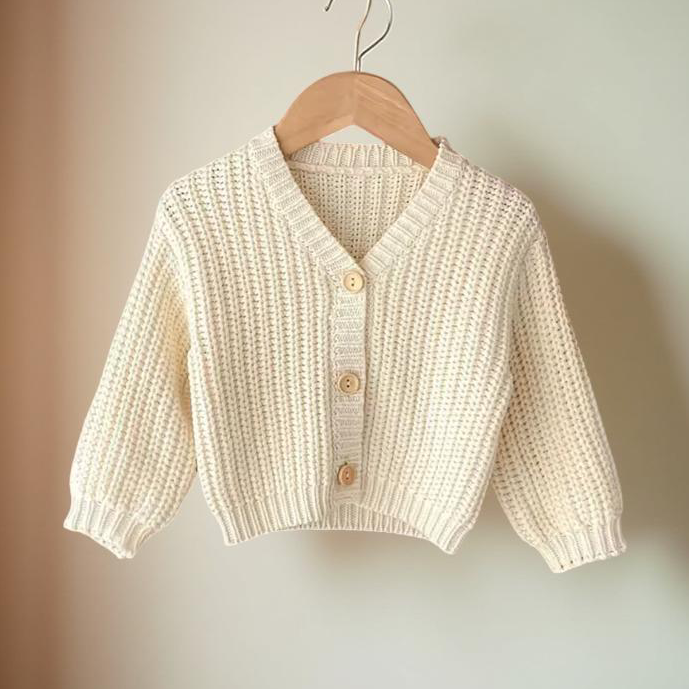 Chunky knit cardigan