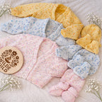 Hand knit 3 piece sets
