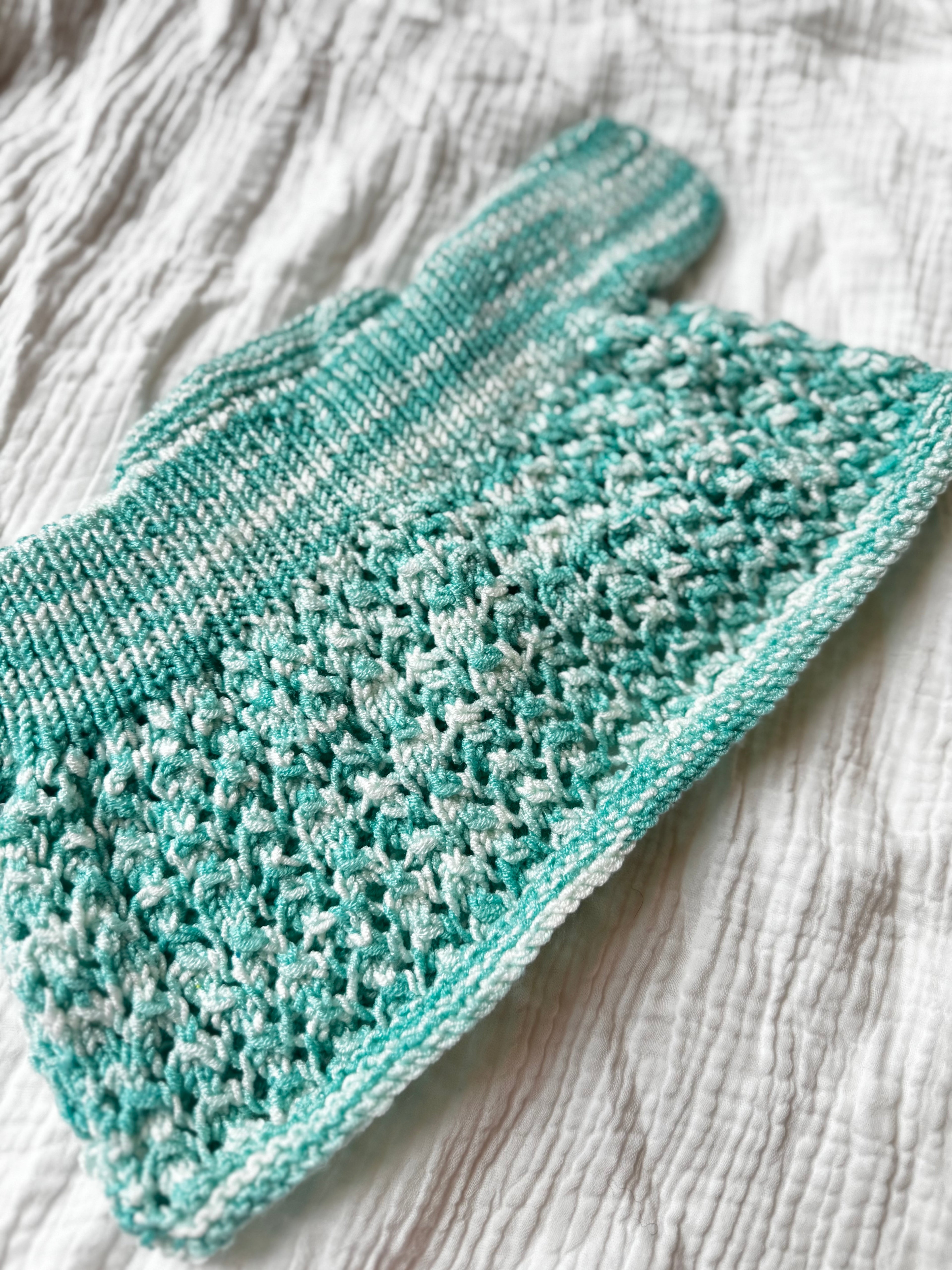 newborn Green marl cardi