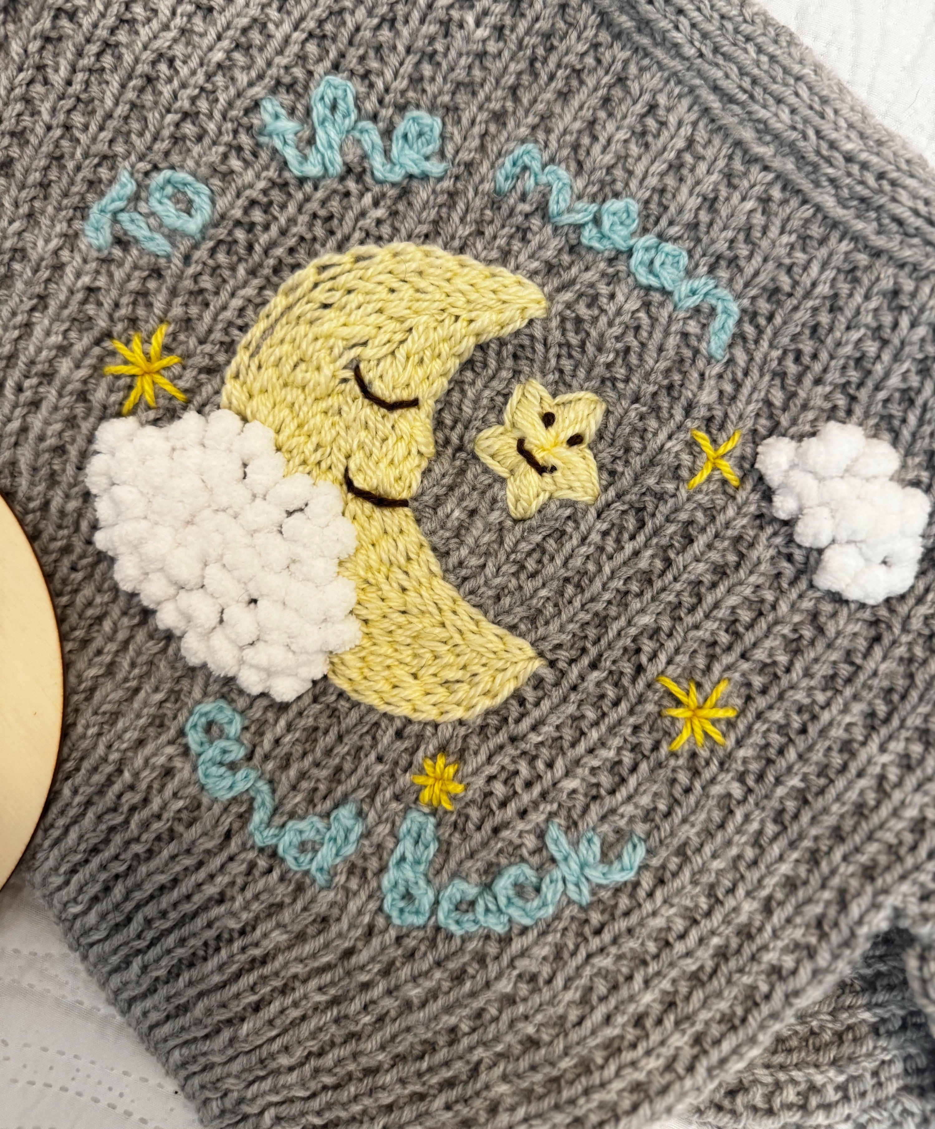 3-9m to the moon & back cardi