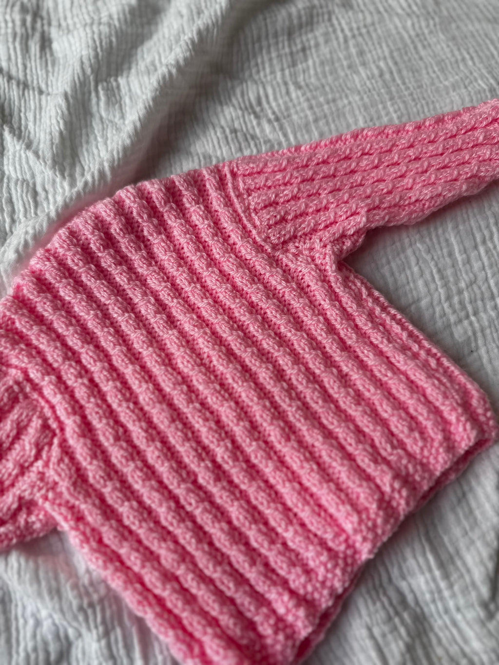 2-4m pink cardi