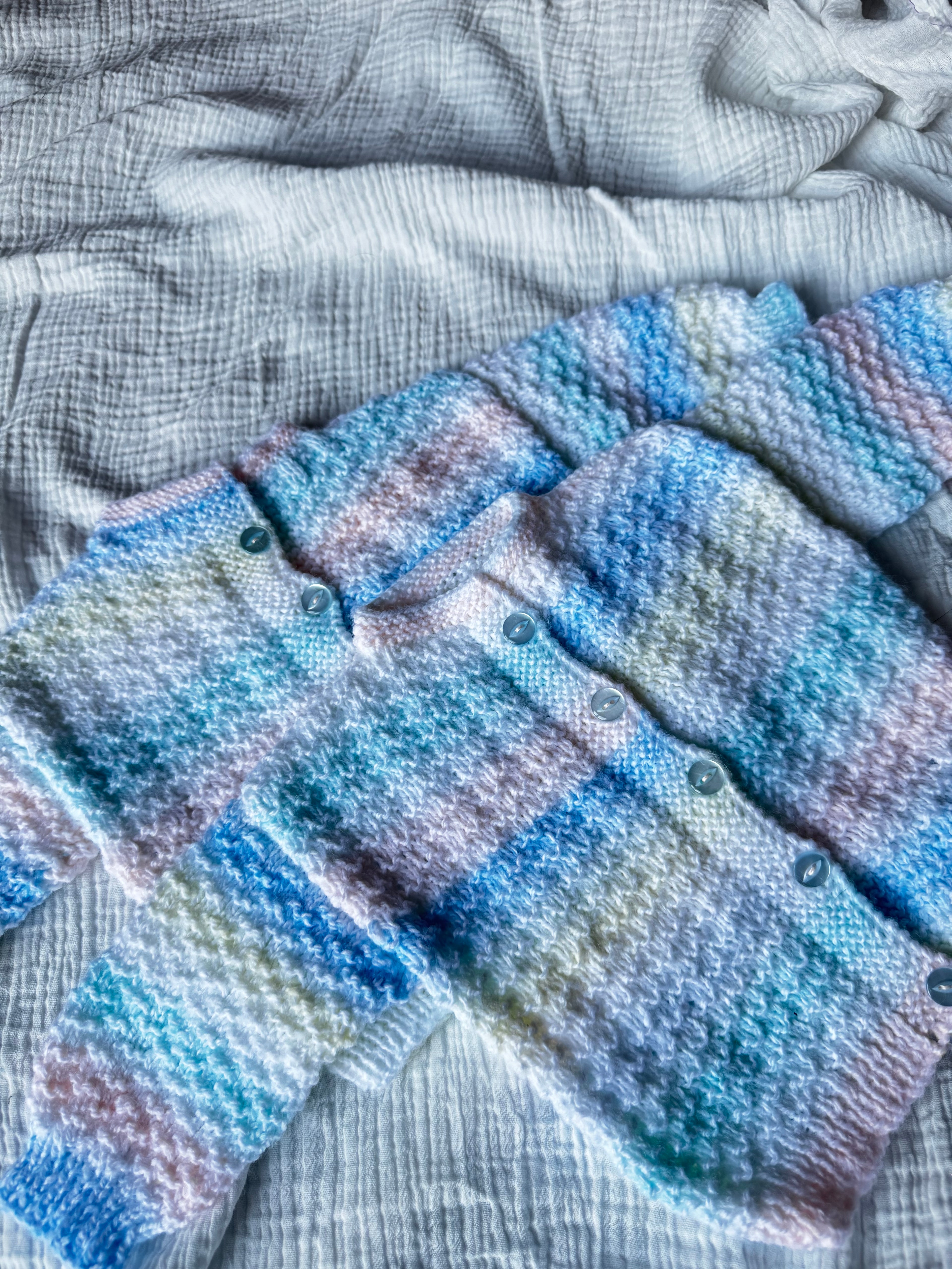 6-12m multi knit (2 available)