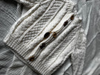 12-18m White cardi