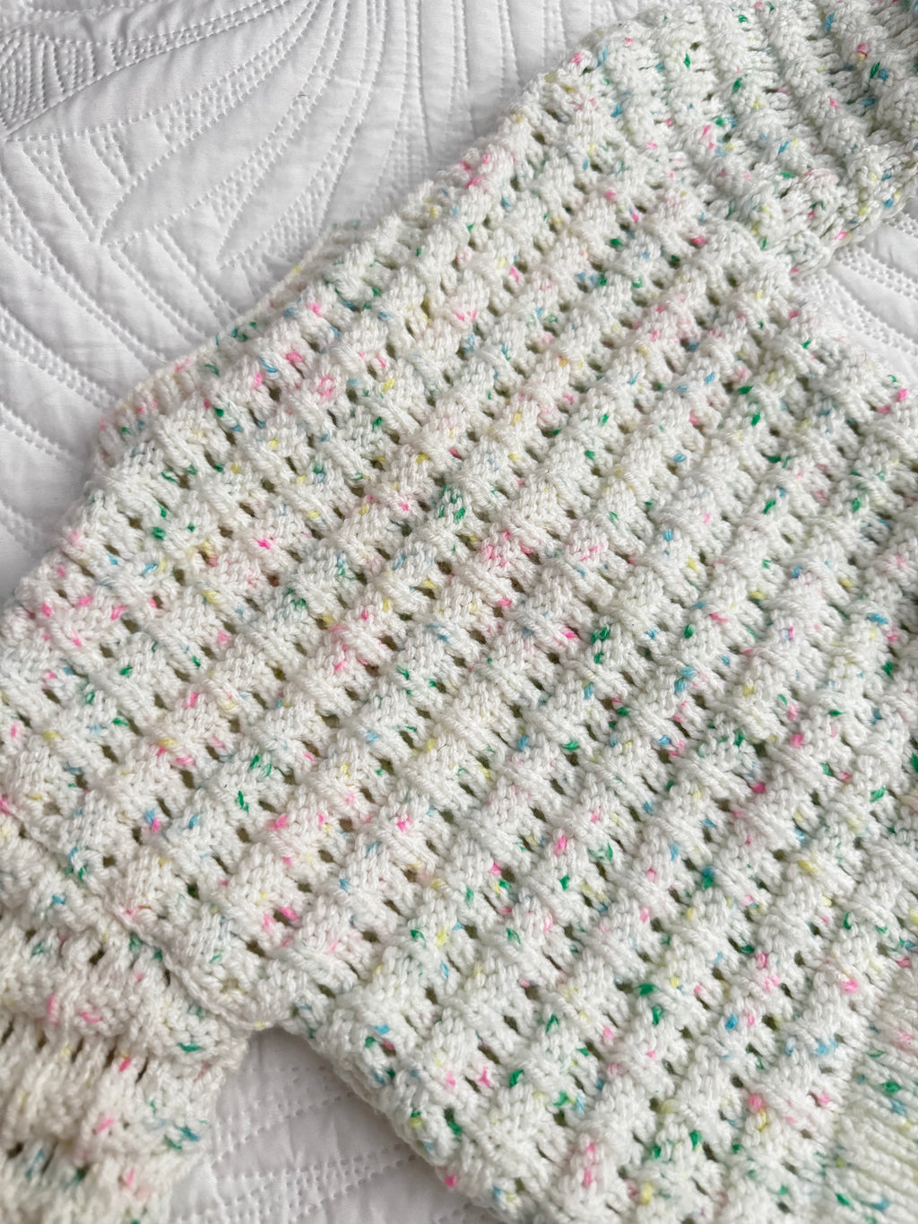 4-5yrs flecked hand knit