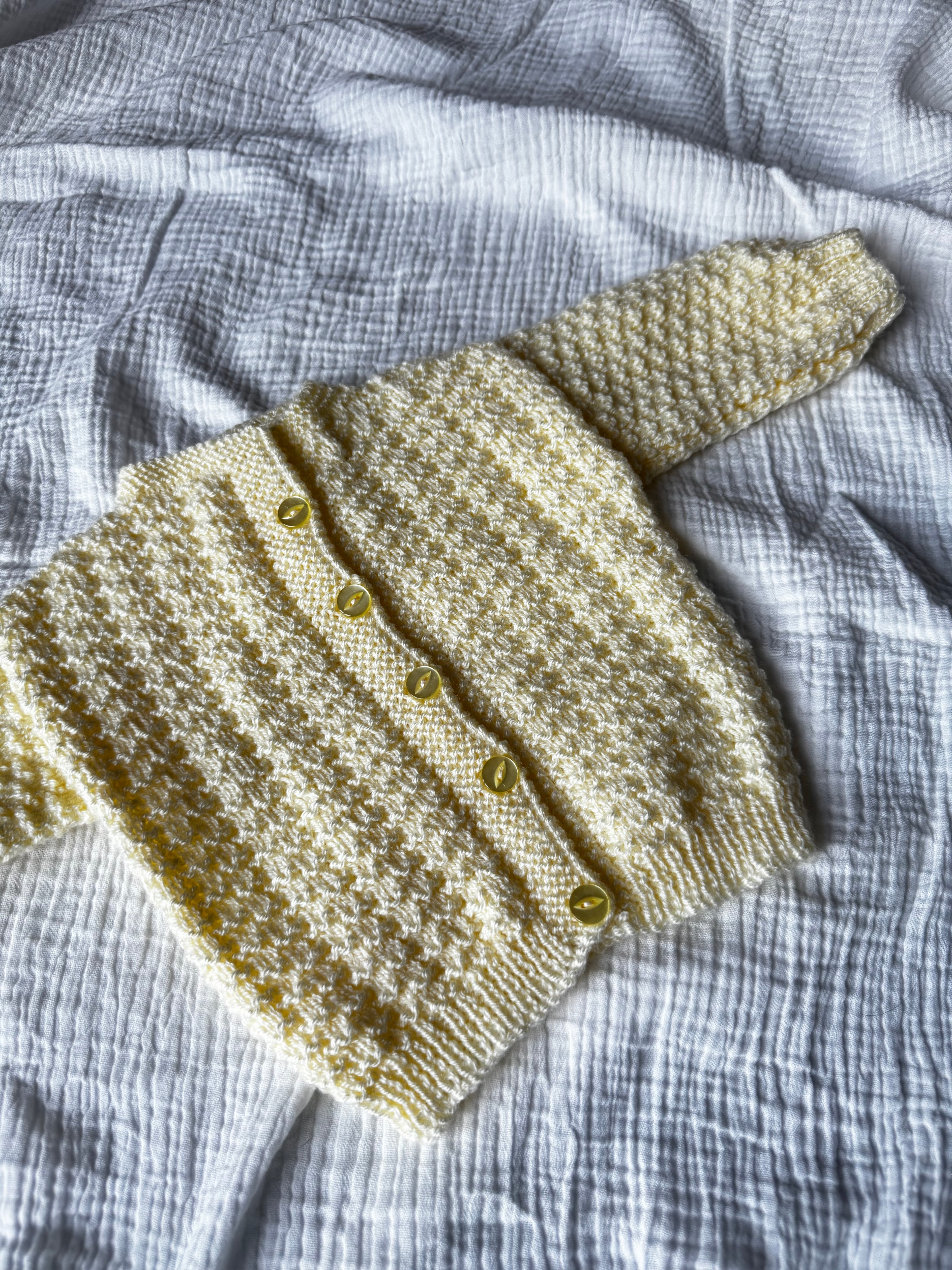 6-12 lemon cardi