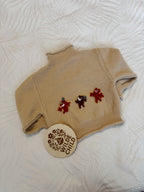 2-3yrs oversized Stick man jumper