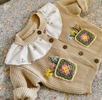 Add on Handmade fabric collar