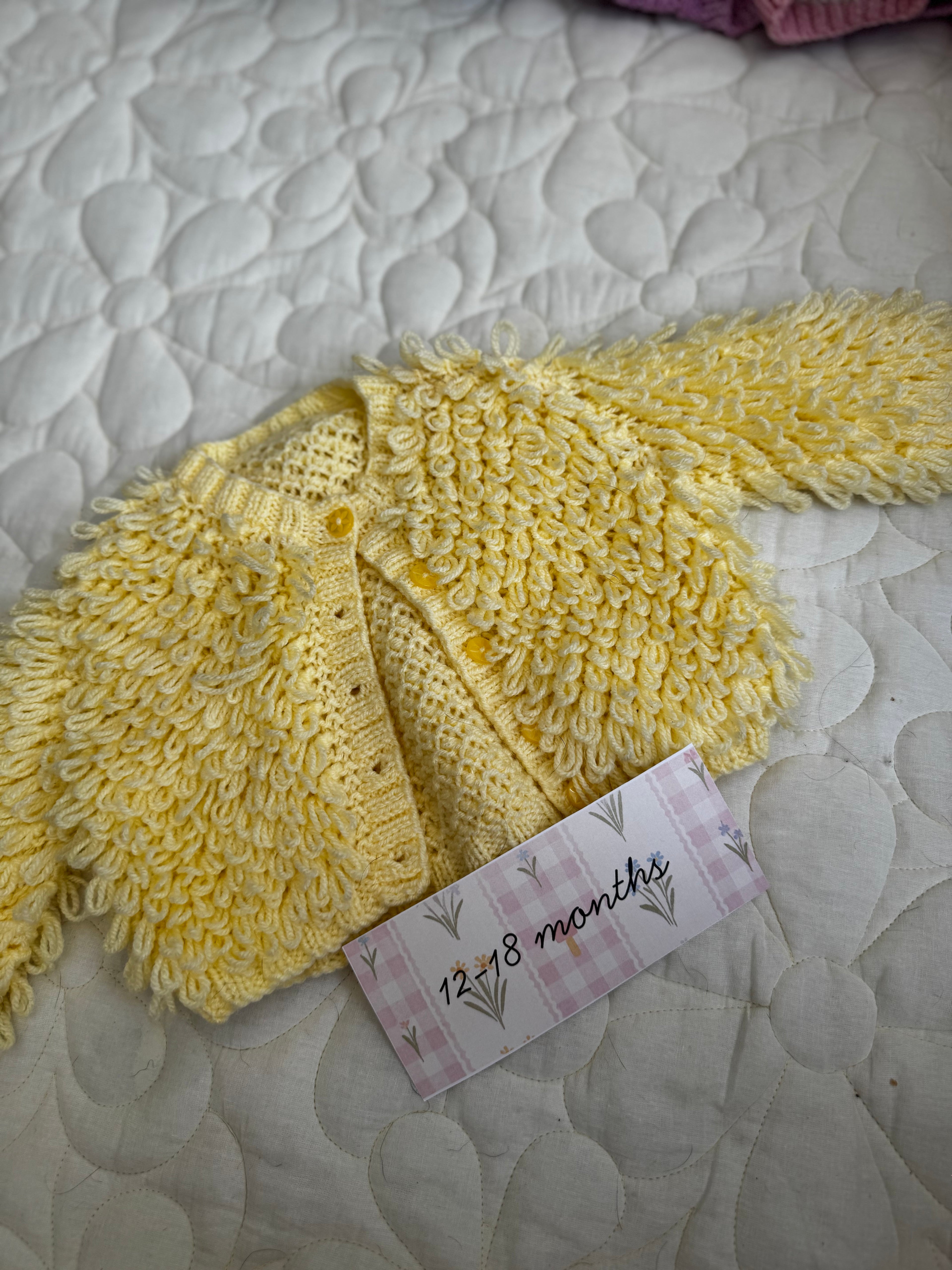 12-18 loopy cardi