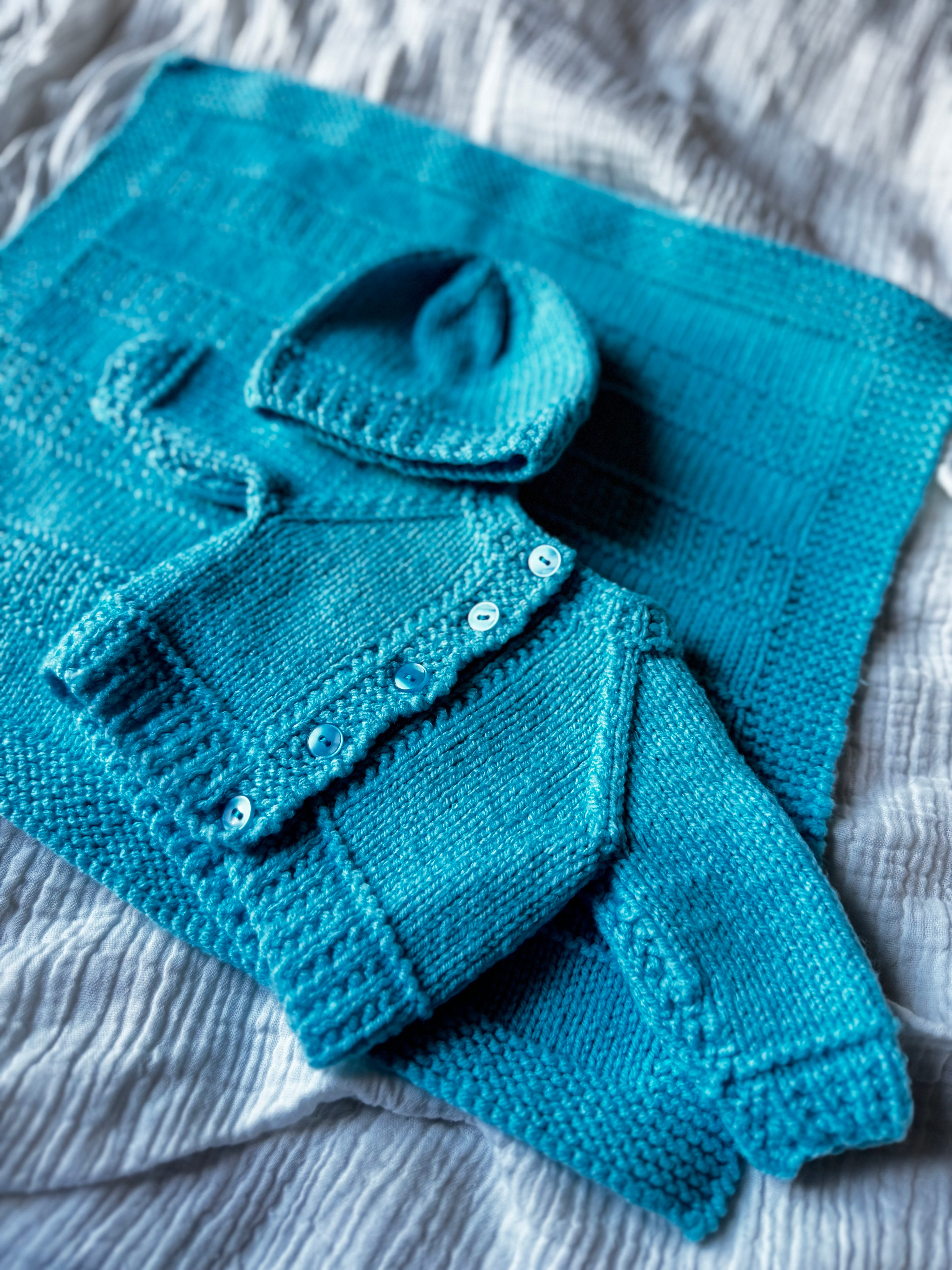 Preemie set blue