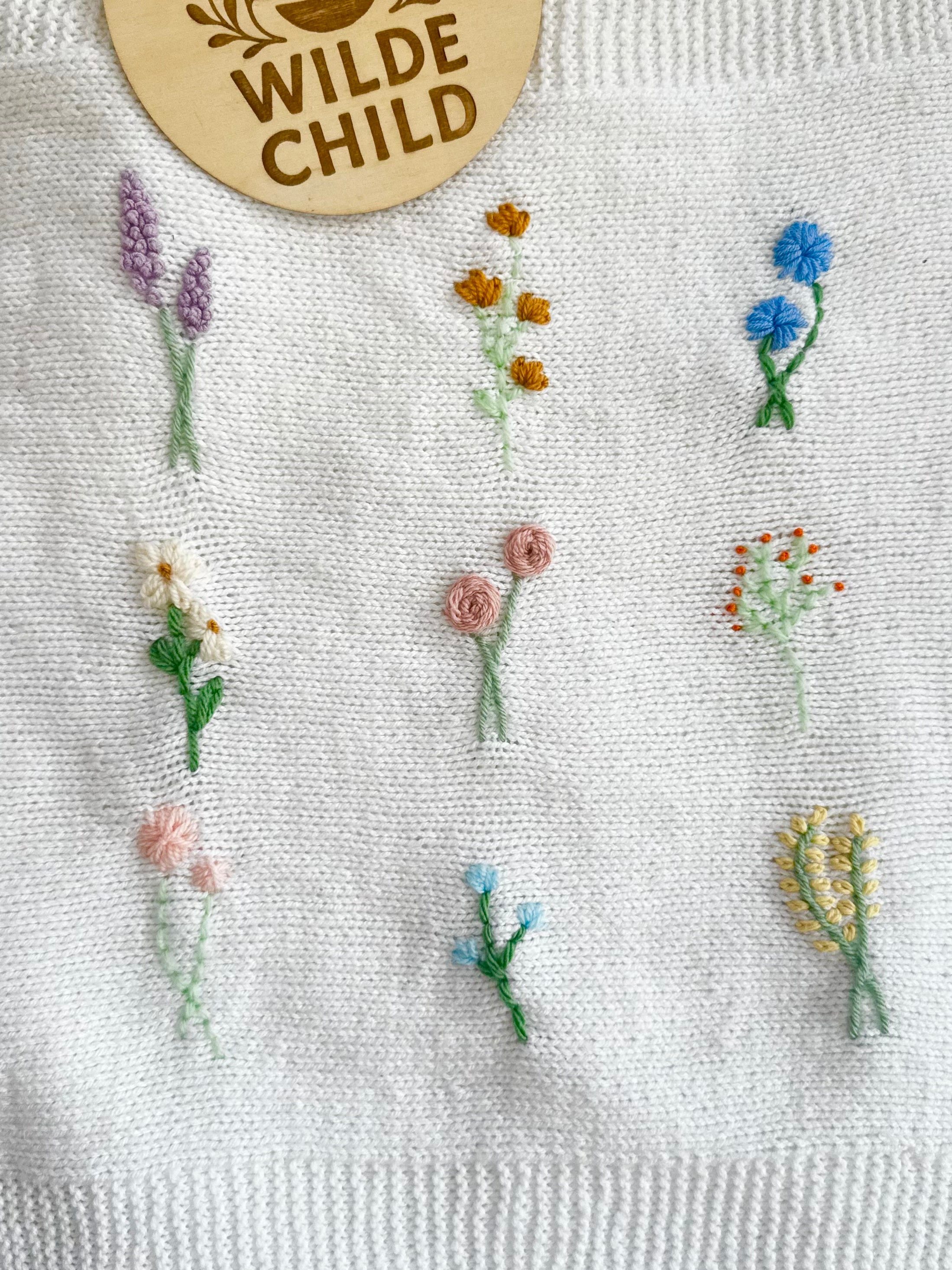 Flower study blanket