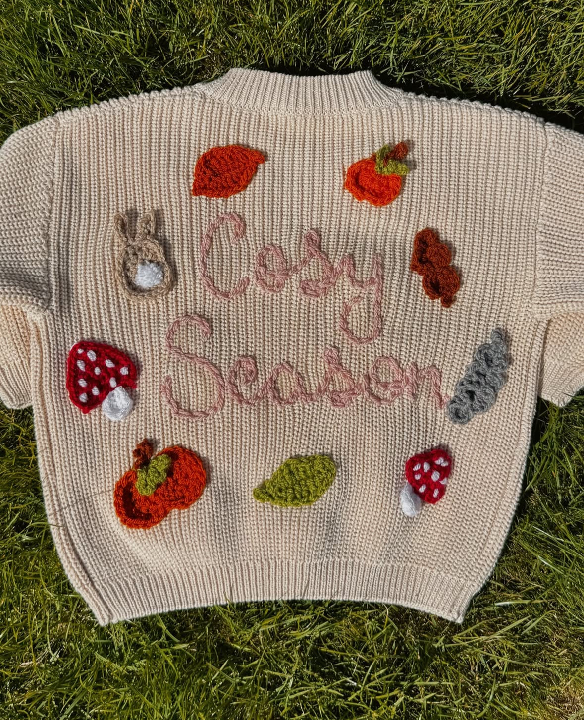 Crochet appliqué - SMALL