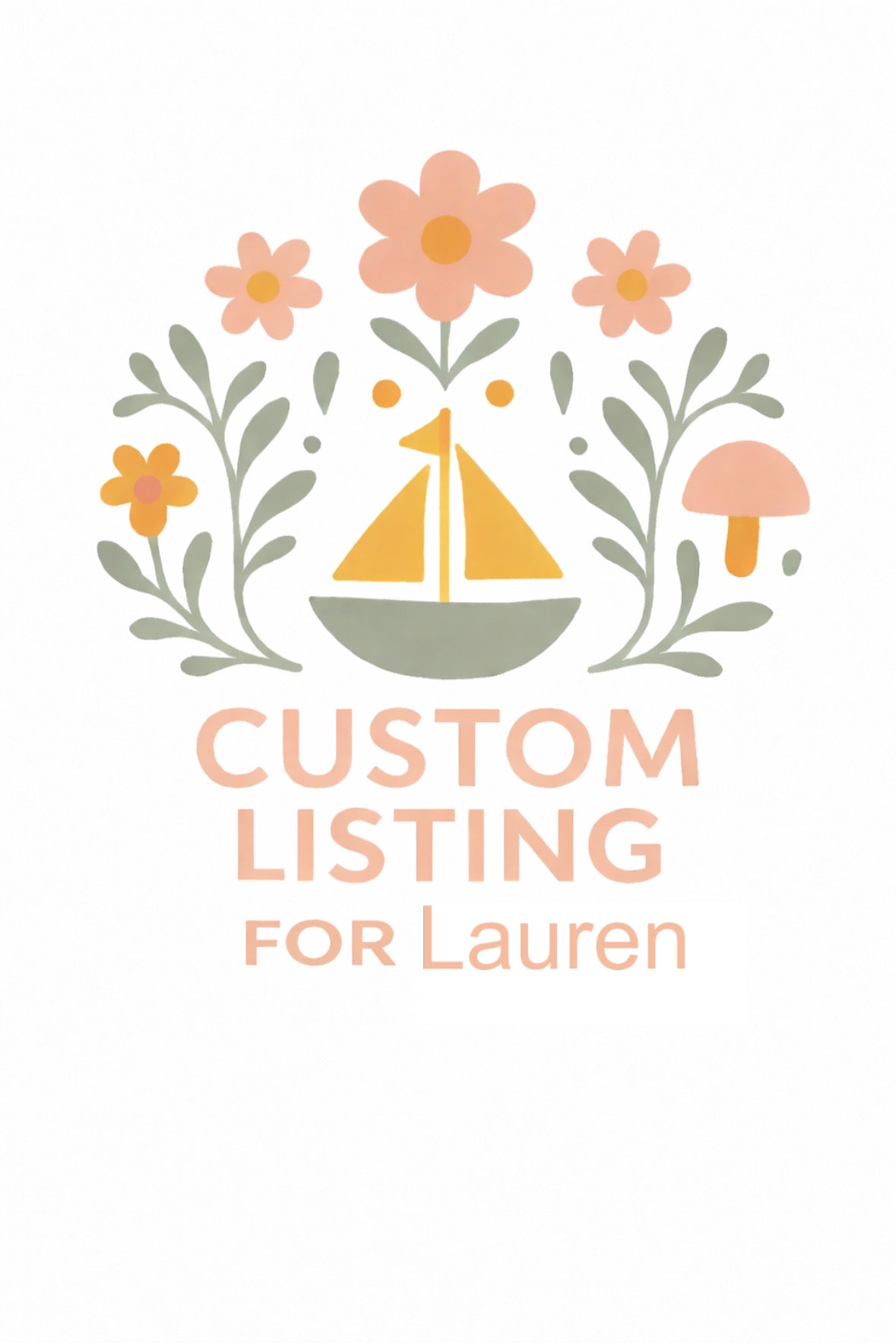 Custom for Lauren