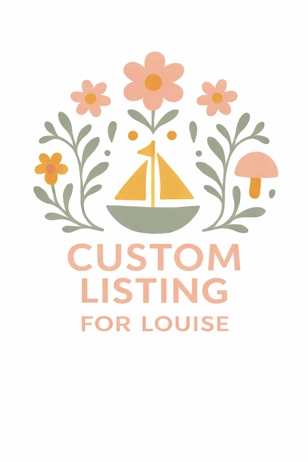 Custom listing for Louise