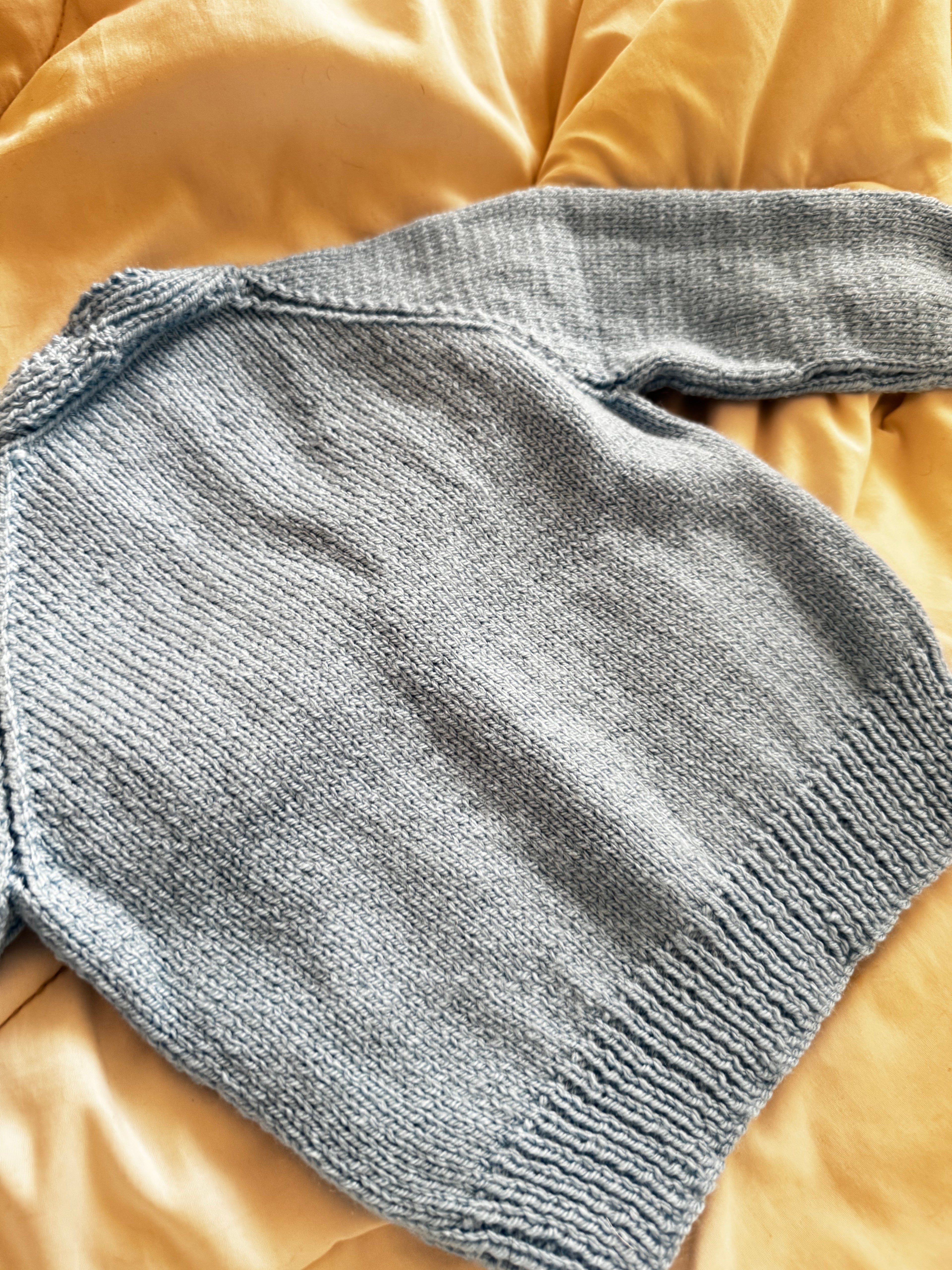 1-2yrs blue cardigan