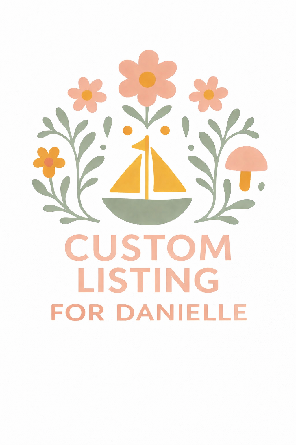 Custom listing for Danielle