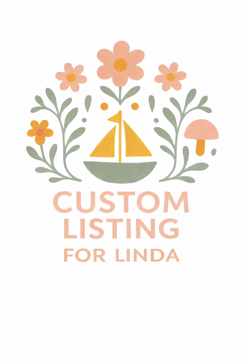 Custom listing for Linda