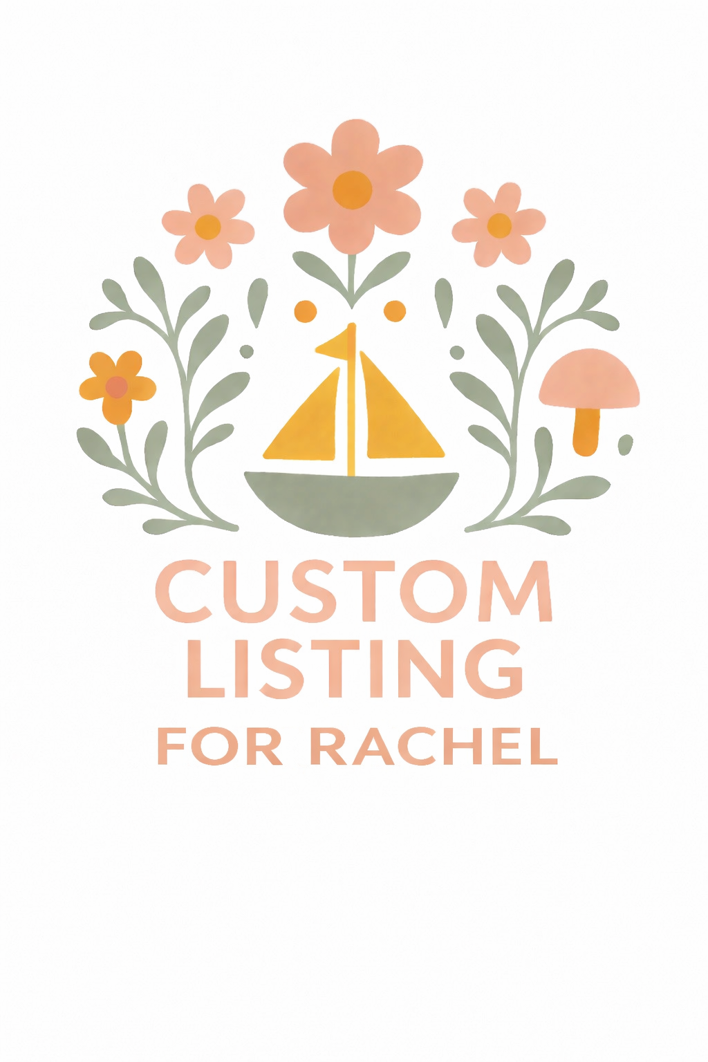 Custom listing for Rachel
