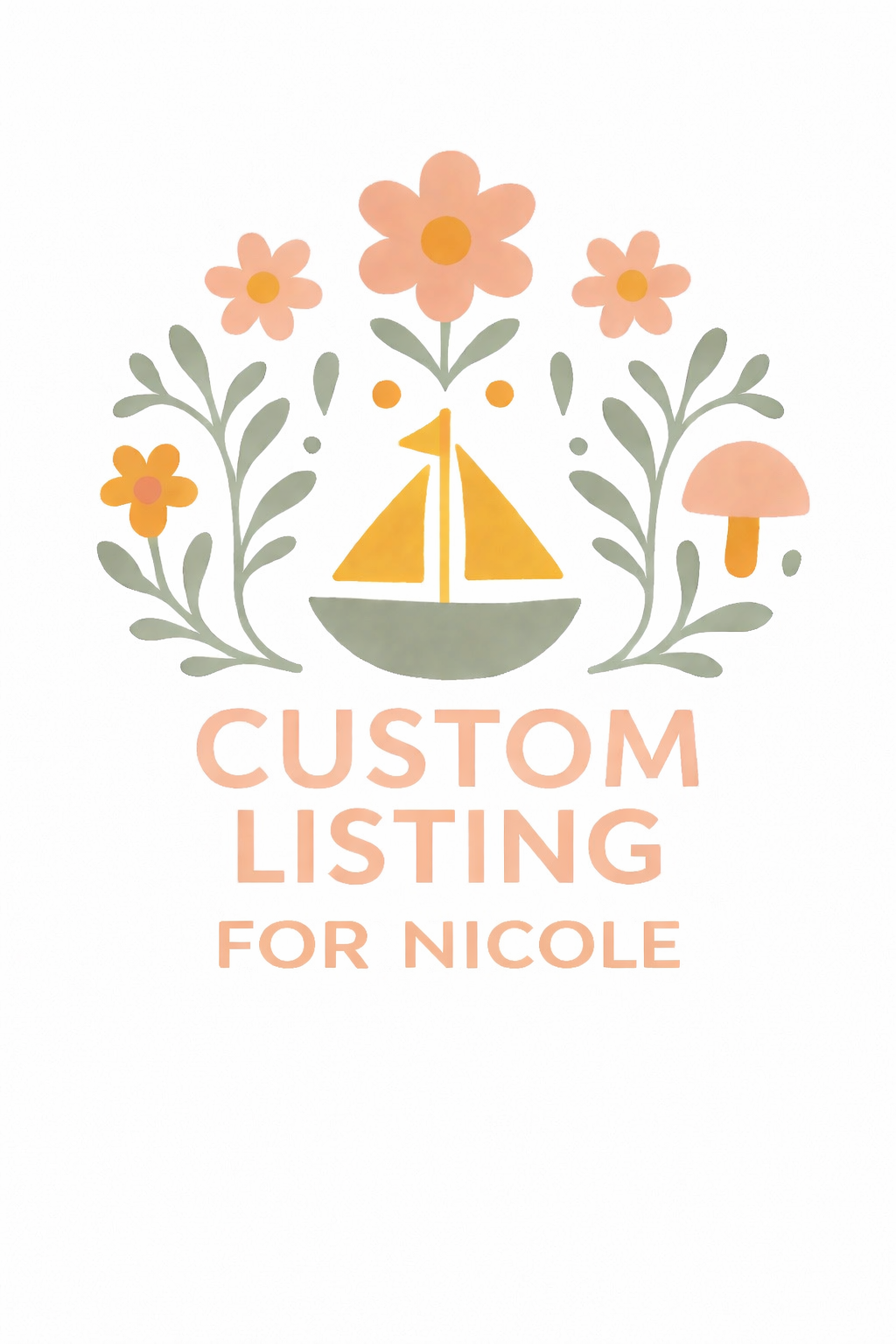 Custom for Nicole